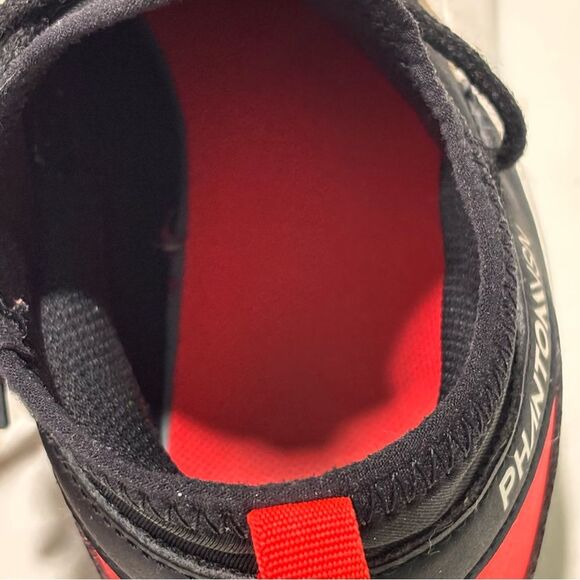 Nike Phantom | VSN Vision 2 Elite FG Crimson White Red Indoor Soccer Cleats 5.5Y - Picture 9 of 13